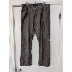 Agave Denim Waterman Relaxed Straight 5 Pocket Jeans men's 35 brown